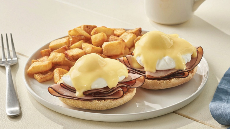 IHOP Classic Eggs Benedict on plate