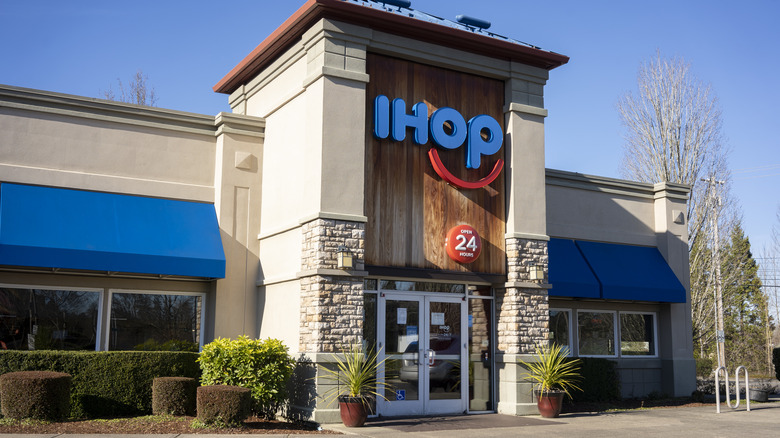 IHOP restaurant exterior and signage