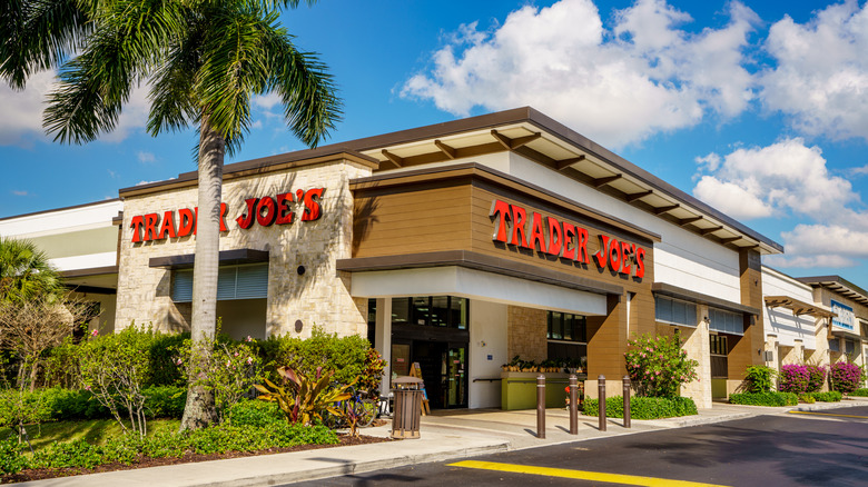 A Trader Joe's store from the outside.