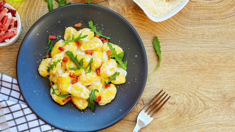 Gnocchi potato salad