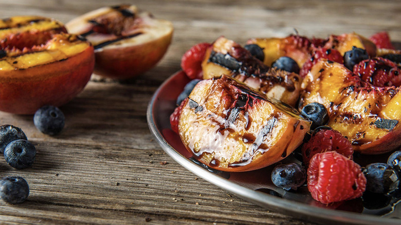 Grilled fruit