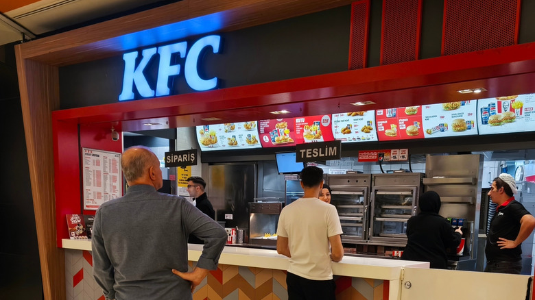 kfc counter in turkiye