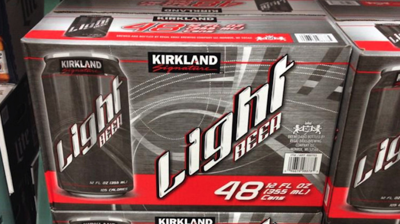 48-pack Kirkland light beer