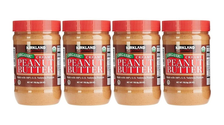 four jars KS peanut butter