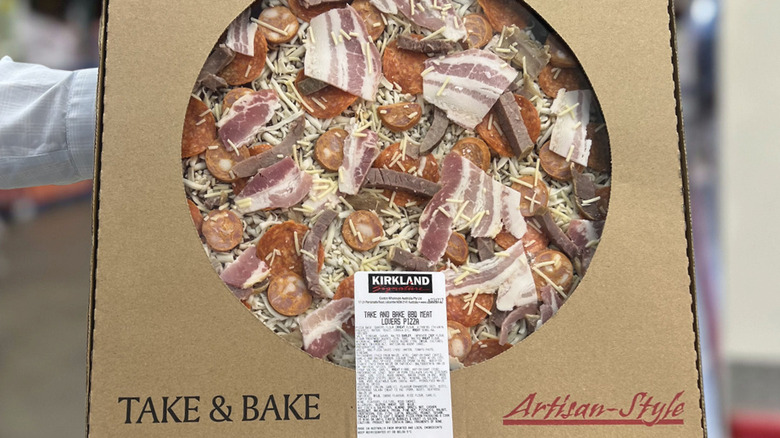 Costco 5 cheese take-and-bake pizza