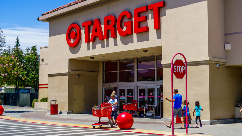 Exterior of Target with stop sign