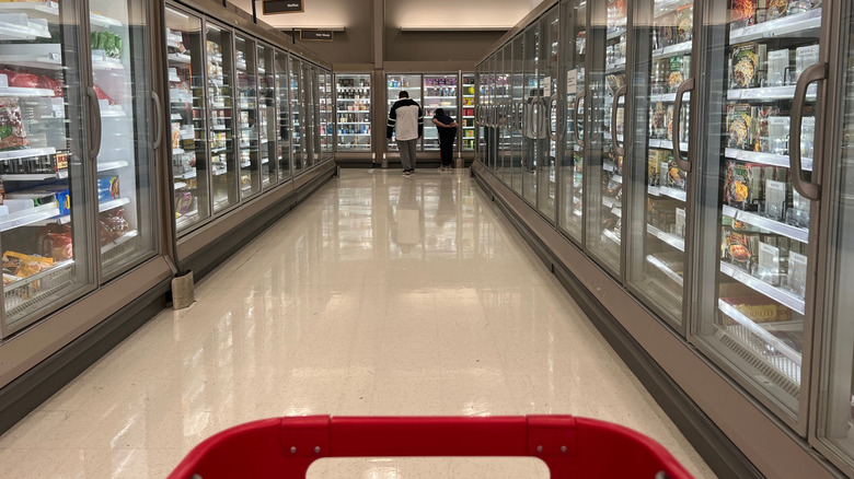 Target refrigerated aisle