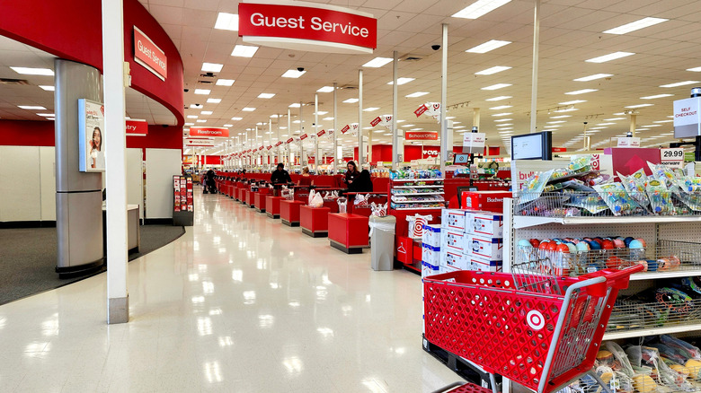 Target checkout stations