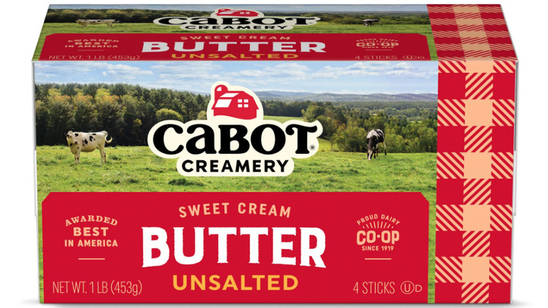 Cabot unsalted butter