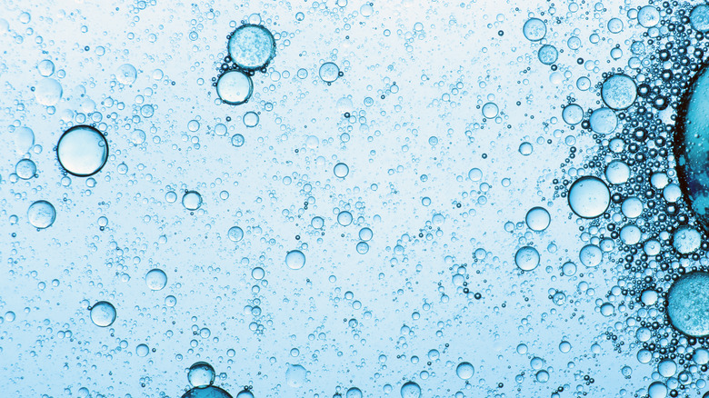 blue bubbles