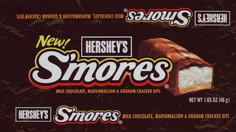 S'mores bar wrapper