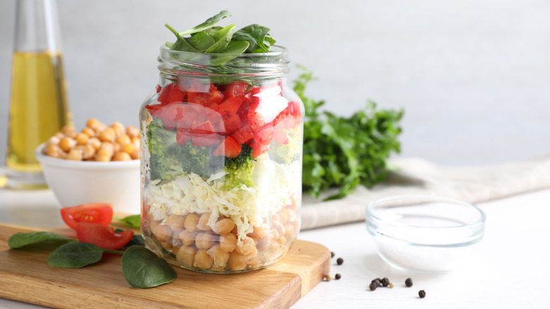 mason jar salad