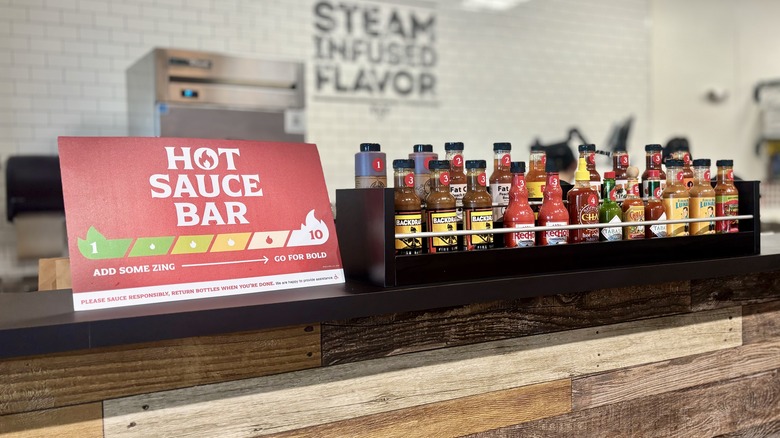 hot sauce bar