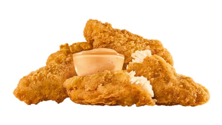 Sonic Chicken Tenders 3-piece with sauce