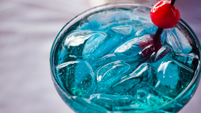 blue Curacao drink