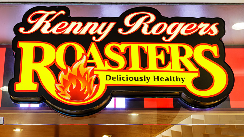 Kenny Rogers Roasters sign