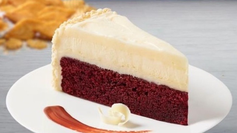 Cheesecake Factory red velvet cheesecake