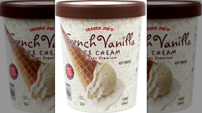 Trader Joe's vanilla ice cream