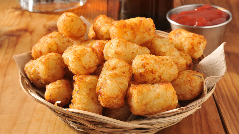 Basket of tater tots