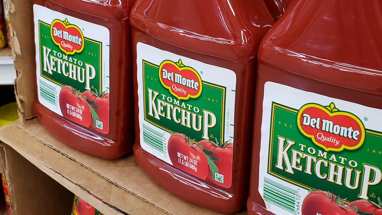 Del Monte ketchup in store