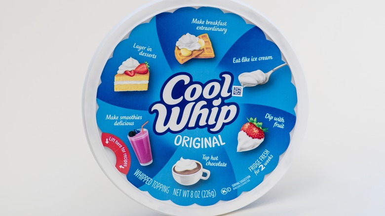 A package of Cool-Whip