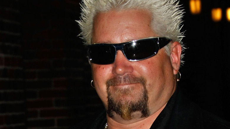 guy fieri smirking sunglasses