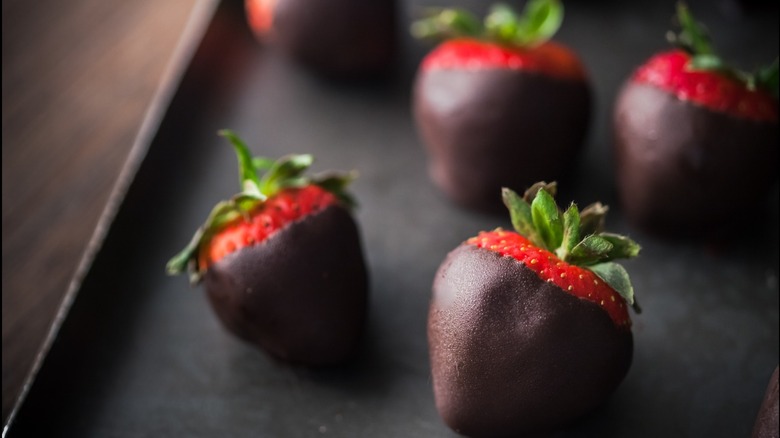 Chocolate covered strawberries