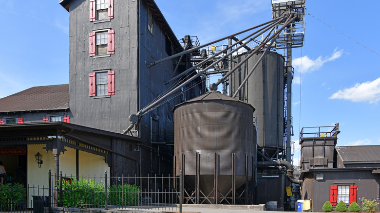 Exterior of Maker's Mark distillery in Loretto, KY