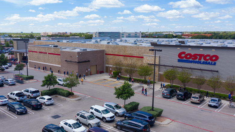 Costco overhead view