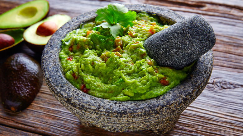 guacamole mortar and pestle