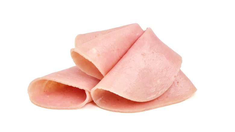 pile of sliced bologna