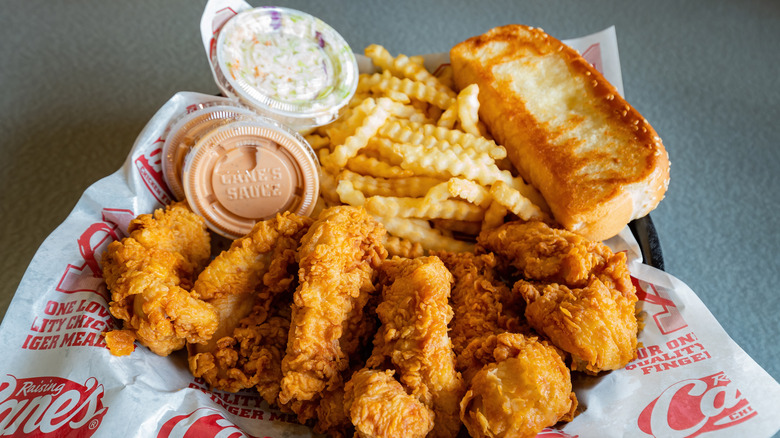Raising Cane's meal