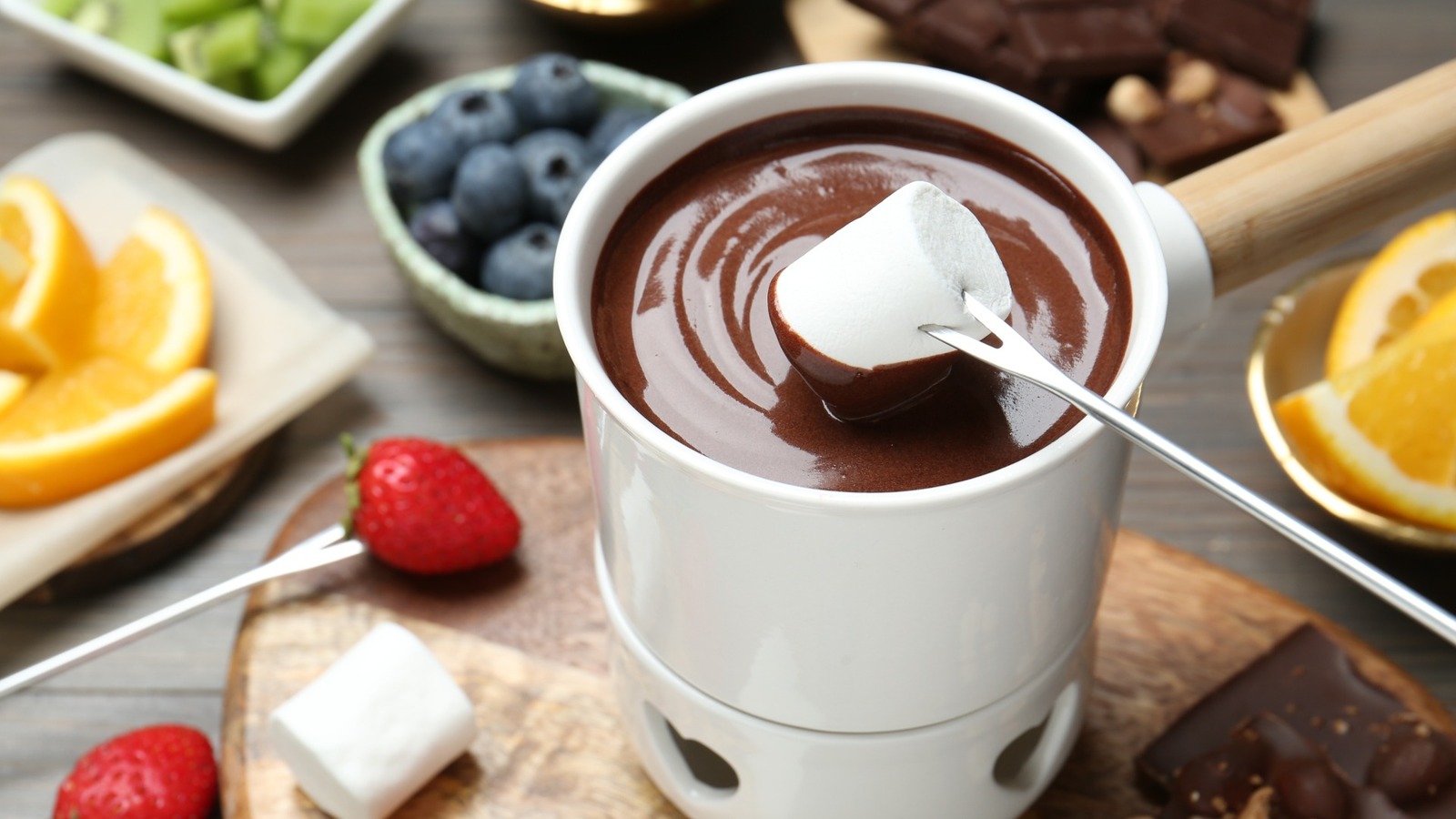 The Reason You're Messing Up Chocolate Fondue