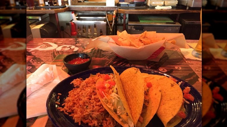 Interior of a Don Pablo's restaurant