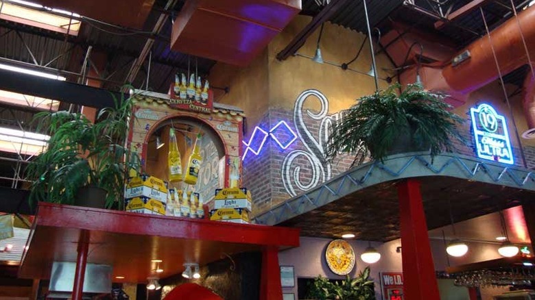 Interior of Don Pablo's restaurant