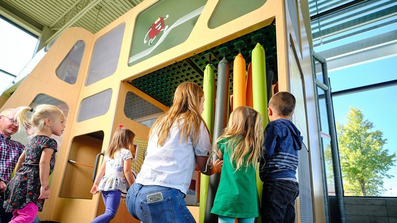 Modern playground at McDonald's by Soft Play