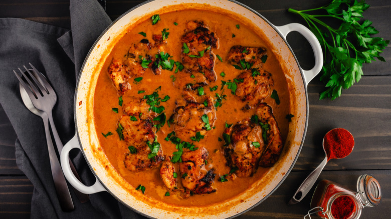 chicken paprikash