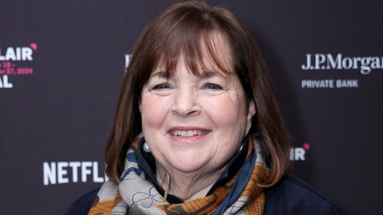 Ina Garten smiling at event.