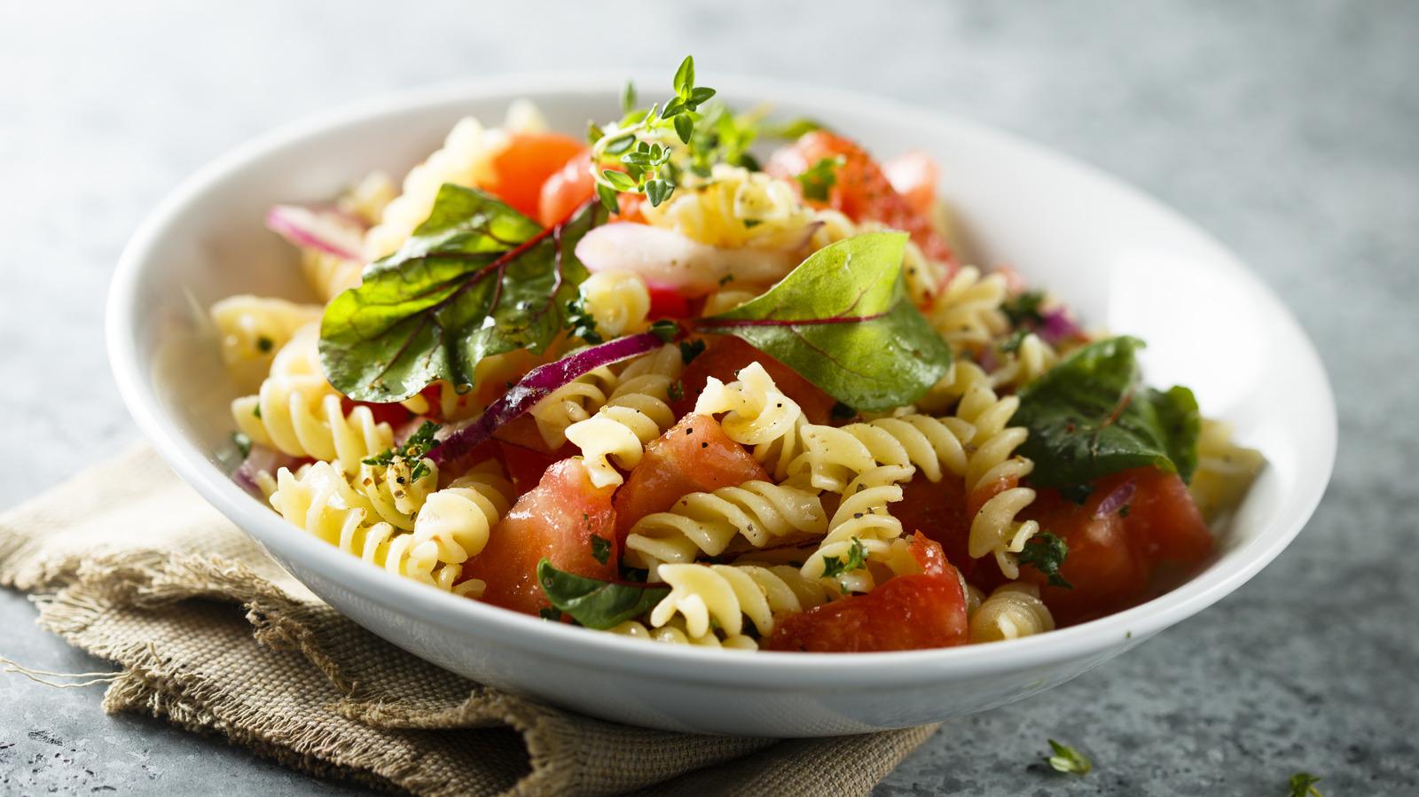 The Tangy Ingredient That'll Amp Up Your Favorite Pasta Salad