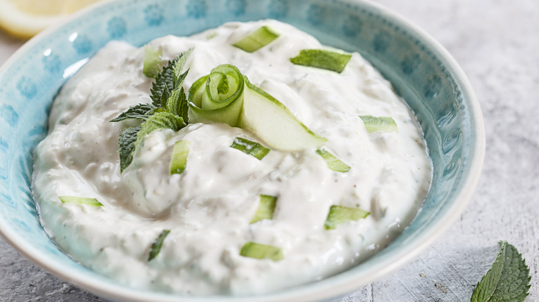 Greek tzatziki sauce