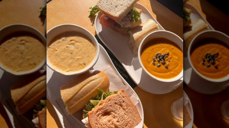 Panera Bread foods