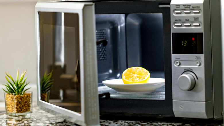 Microwaving a lemon for extra juice