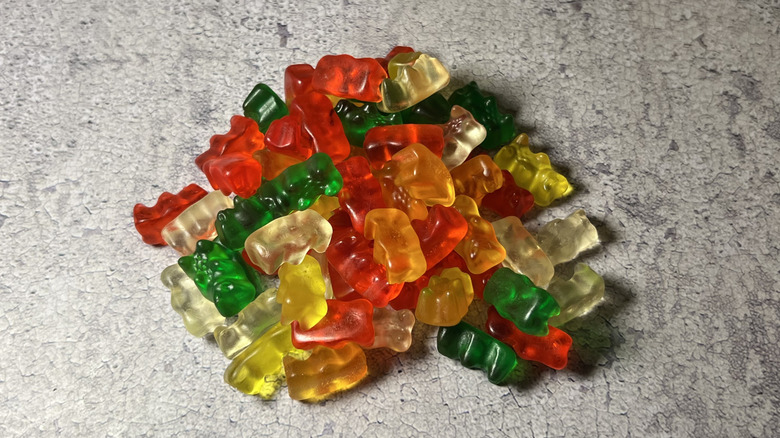 a pile of Goldbears