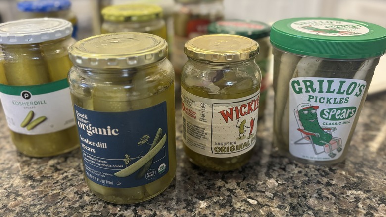 pickle tasting process