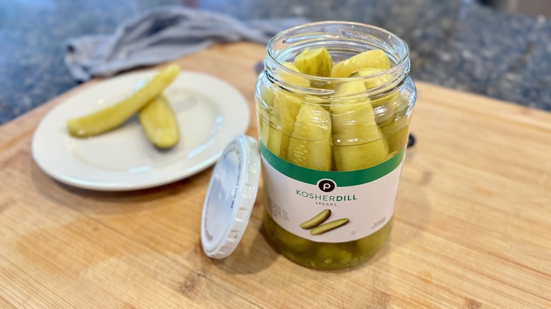 Publix jar of pickles