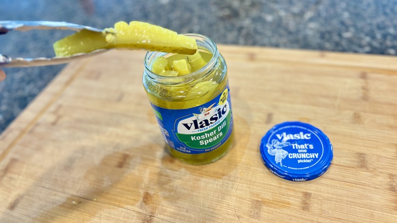 Vlasic jar of pickles