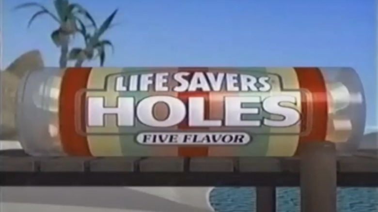 Life Saver Holes candy container