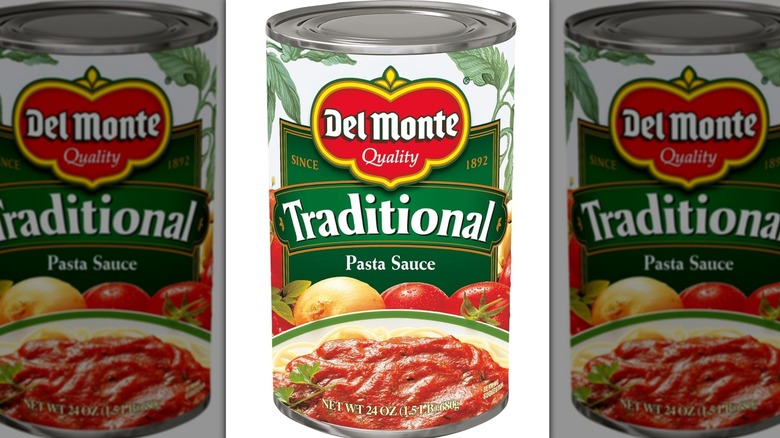 Del Monte Traditional Pasta Sauce can