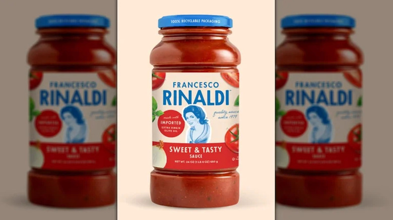 Francesco Rinaldi Sweet & Tasty Sauce jar