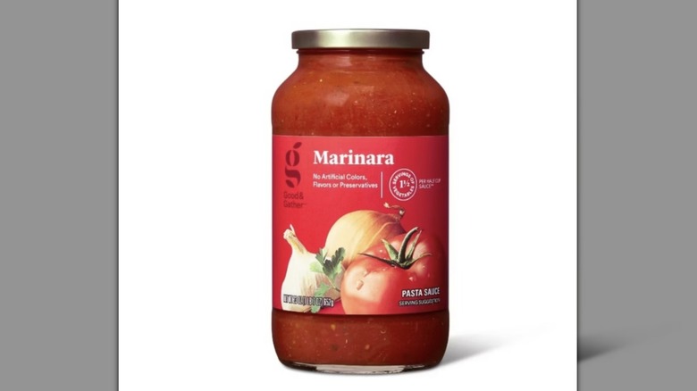 Good & Gather Marinara Pasta Sauce jar